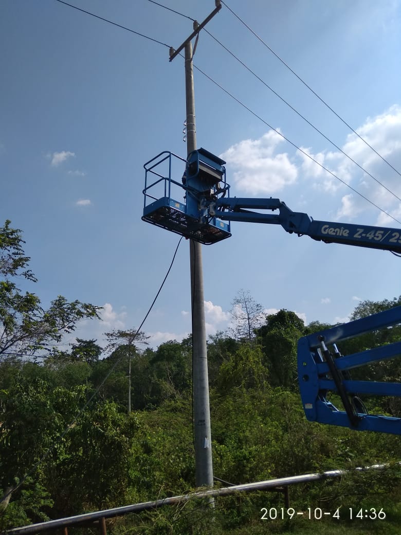 Pembanguan Jaringan FO Jirak