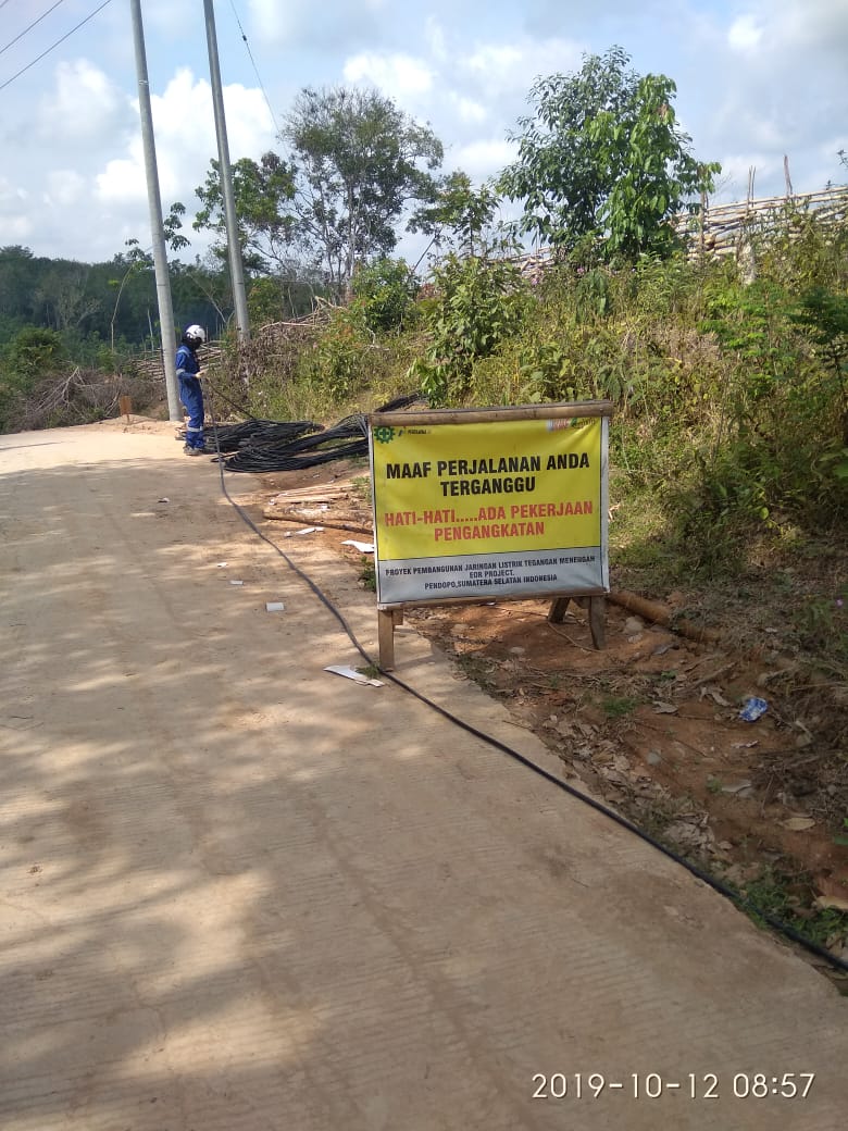 Pembanguan Jaringan FO Jirak