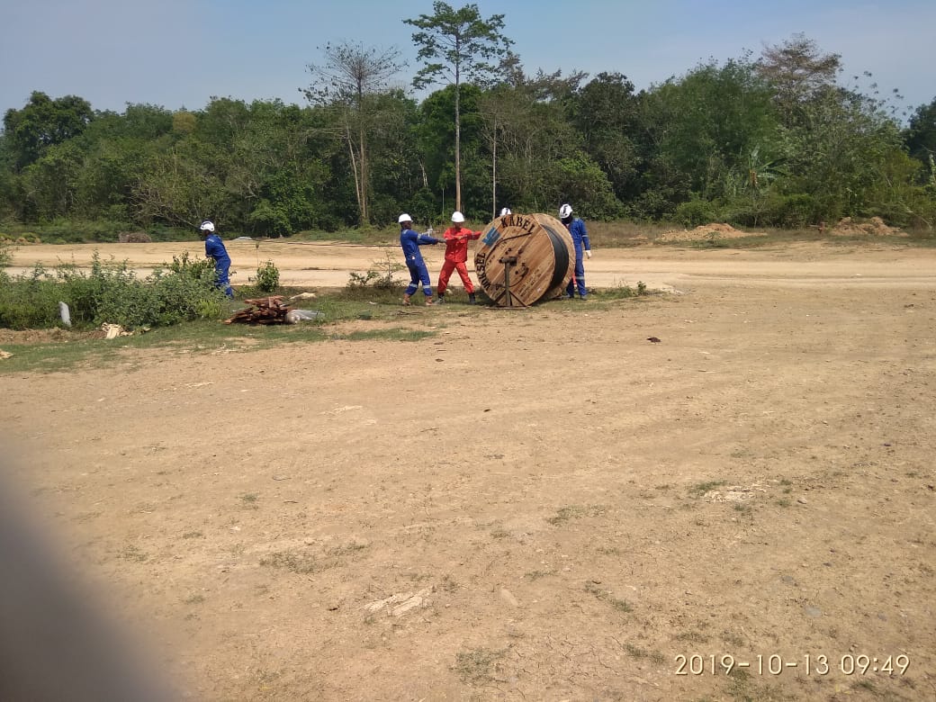 Pembanguan Infrastructur FO Bambu Besar
